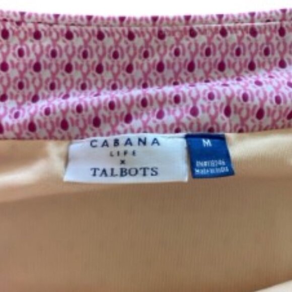 Talbots x Cabana Life Side Slit Swim Skirt Medium - Picture 2 of 4